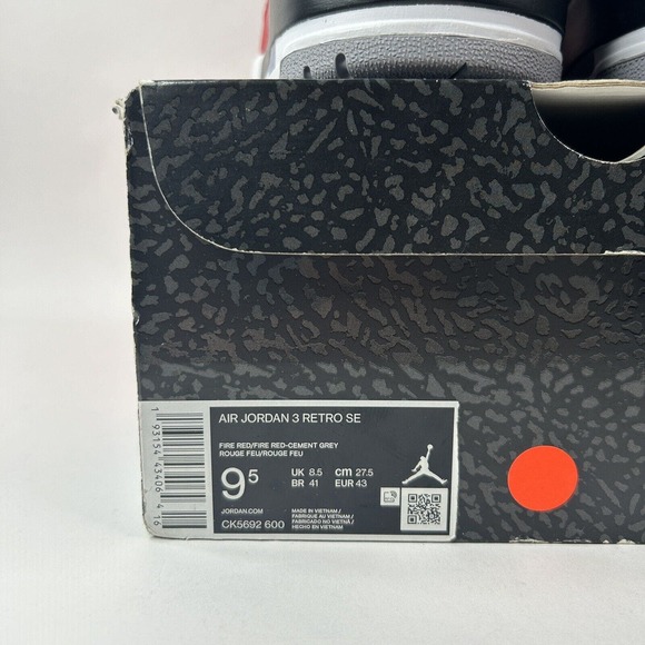 Nike Shoes Air Jordan 3 Retro SE “Unite/Fire Red” 2024 main image 5
